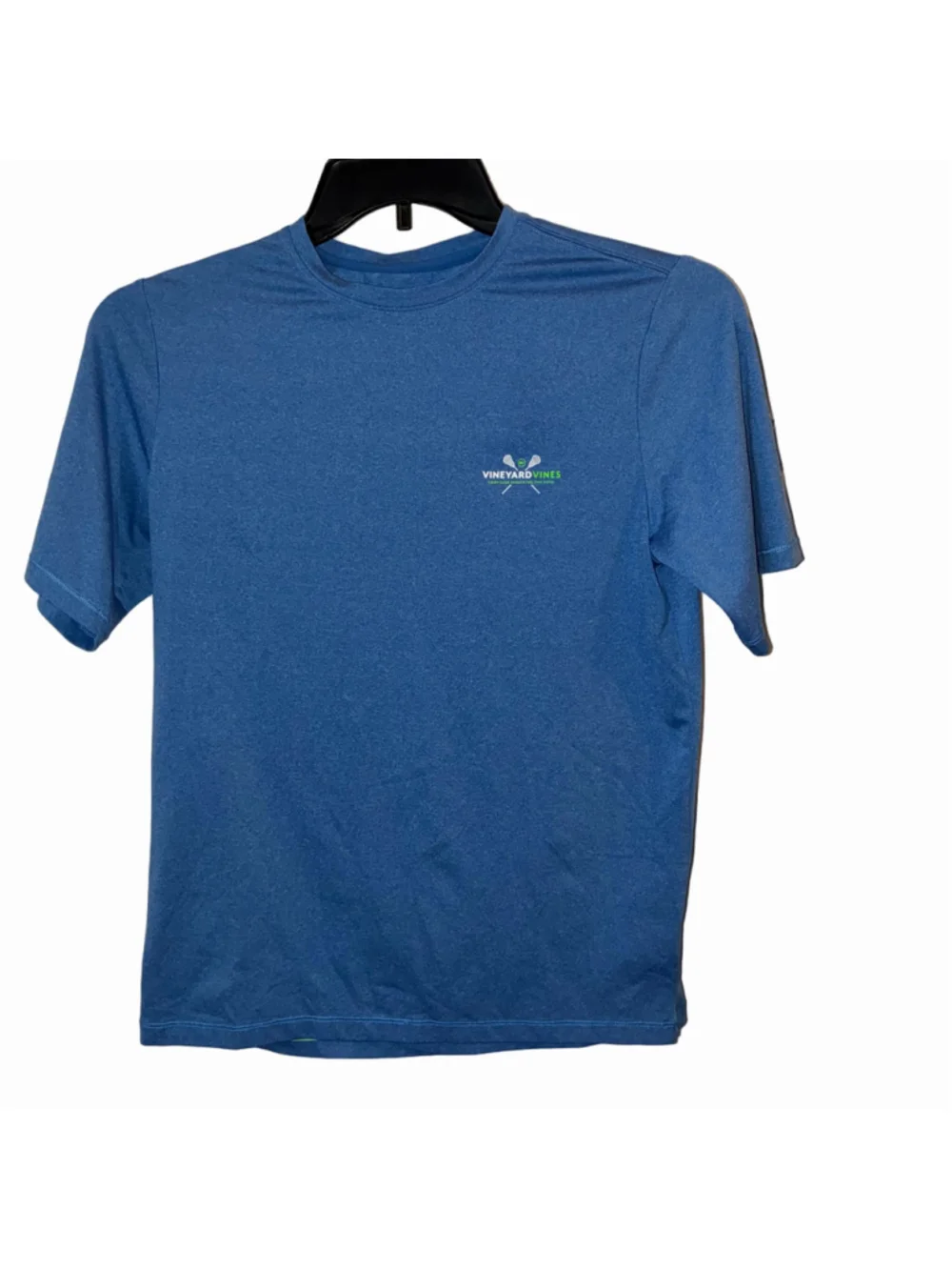Boy’s Vineyard Vines Performance Lacrosse T-Shirt, Blue, Size L
